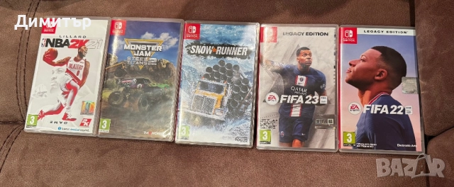 Игри за Nintendo switch (280лв – общо)