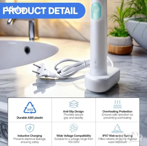 Зарядно,Калъф,Кутия Резервни Глави за Четка за Зъби Philips Sonicare.Филипс Sоникеър Захранване Кути, снимка 4 - Други - 55838555