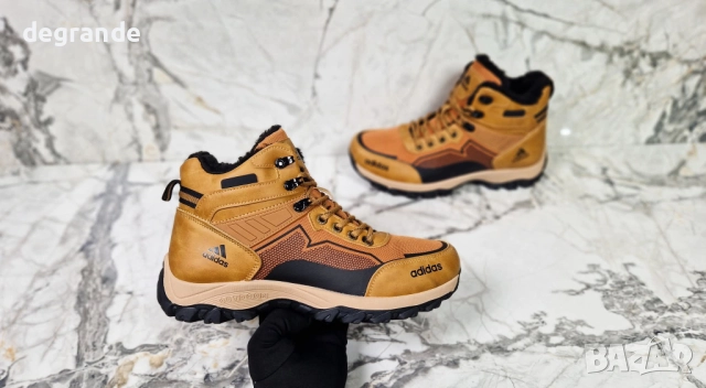 Мъжки зимни боти Adidas с топла вата, снимка 2 - Мъжки боти - 52588025