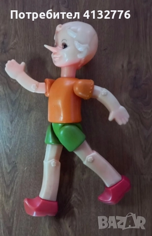 Пинокио от соца, снимка 2 - Кукли - 52542197