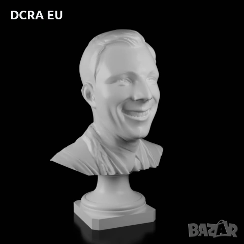 Скулптура по снимка – бюст по поръчка, 3D печат FDM, уникален, 15 см