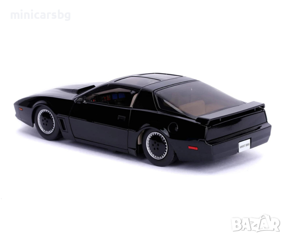 Метални колички: Knight Rider K.I.T.T., 1982 Pontiac Trans AM - Jada, снимка 4 - Колекции - 44811123