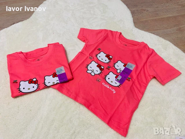 Бебешка блузка Hello Kitty, снимка 1