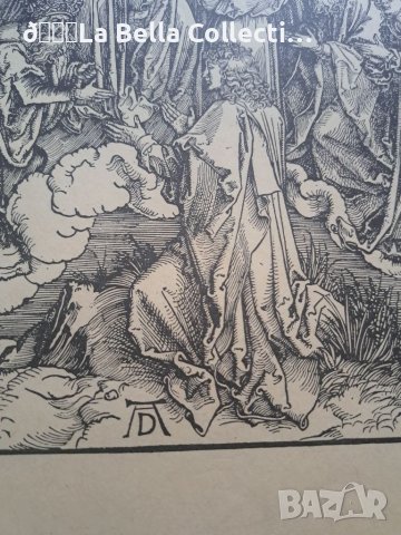 Литография Албрехт Дюрер с воден знак, снимка 5 - Други ценни предмети - 40873462