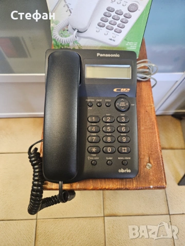 Стационарен телефон Panasonic KX-TSC10MXB В отлично техническо и визуално състояние., снимка 2 - Стационарни телефони и факсове - 51961218