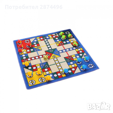 2714 Детско Килимче за Игра - Не се Сърди Човече, снимка 6 - Други - 36400038