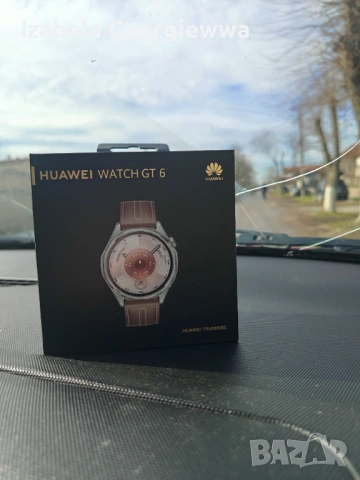 Продавам чисто нов часовник HUAWEI WATCH GT 6, снимка 7 - Смарт гривни - 53257100