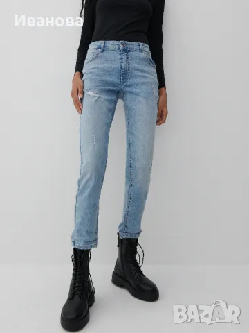 Boyfriend Страхотни дънки с висока талия, снимка 8 - Дънки - 48539209