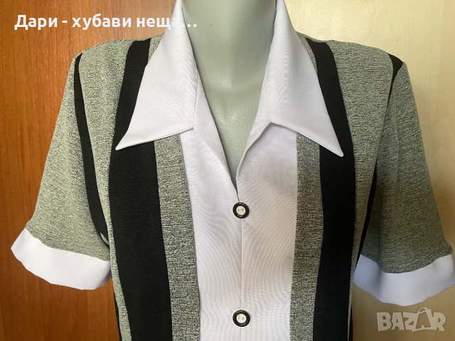 Блуза с интересен модел🍀❤️XL р-р❤️🍀арт.6015, снимка 2 - Тениски - 42343351