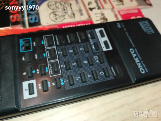 ONKYO R1 RC-121C CD/TAPE REMOTE CONTROL-ВНОС SWISS 2110251536, снимка 10 - Декове - 52132100