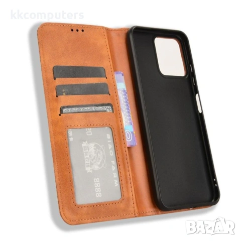 ZTE Blade V50 Design 4G Кожен Калъф2 и Протектор, снимка 7 - Калъфи, кейсове - 53041991