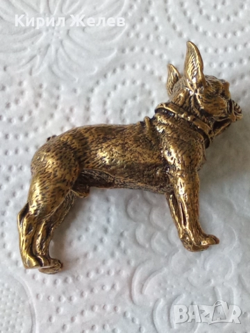 Бронзова фигурка на френски булдог 52529