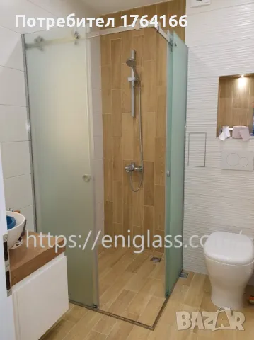 Душ кабини паравани стъклени прегради  стъклени врати