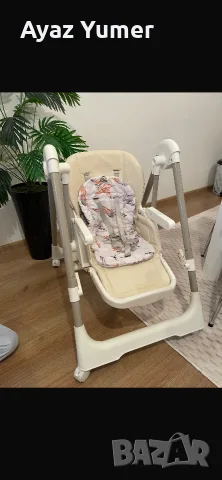 детско столче за хранене 2 в 1 с люлка Chipolino, снимка 2 - Столчета за хранене - 56483876