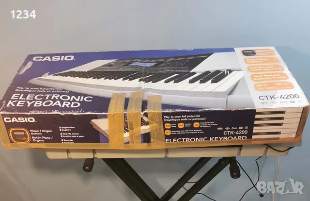 синтезатор клавир CASIO CTK-4200 пиано с плътни динамични клавиши и USB, снимка 11 - Синтезатори - 55948717
