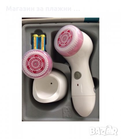 EЛЕКТРИЧЕСКА ЧЕТКА ЗА ПОЧИСТВАНЕ И МАСАЖ НА ЛИЦЕ, БЕЗЖИЧНА - код  325, снимка 3 - Други - 34194752