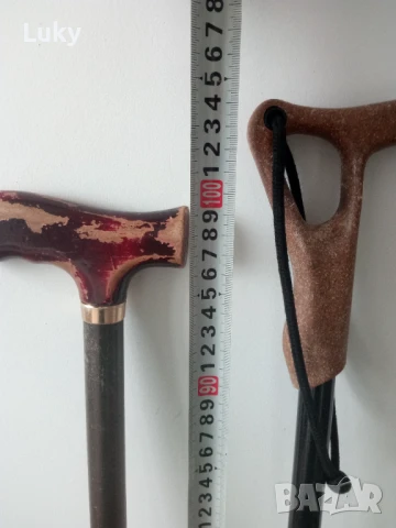 Качествени и стилни бастуна.Цената е за двата.Размерите са на снимките., снимка 5 - Бастуни - 50610764