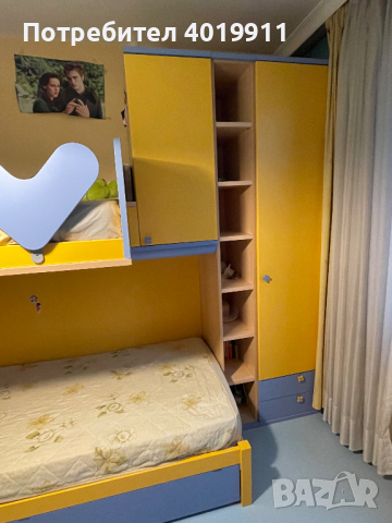 Мебели за детска стая - 2 легла + 1 с 3 матрака, снимка 3 - Мебели за детската стая - 44620474