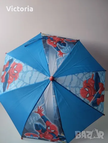 Детски чадър Spiderman , снимка 2 - Чадъри - 56348476
