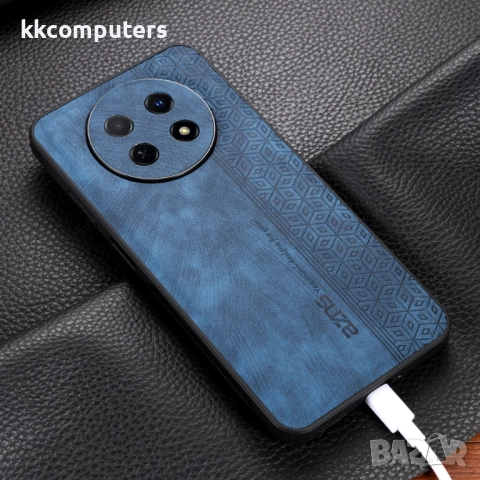 Huawei Enjoy 60X / nova Y91 4G AZNS Удароустойчив Кожен Калъф и Протектор, снимка 7 - Калъфи, кейсове - 52582585