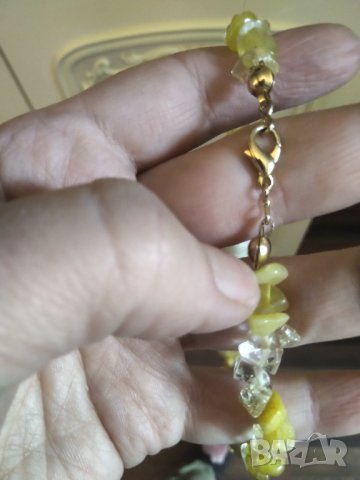 разпродажба РЕТРО ОГЪРЛИЦА ЕСТЕСТВЕНИ КАМЪНИ РЪЧНА ИЗРАБОТКА НАМАЛЕНИЕ , снимка 3 - Колиета, медальони, синджири - 42798222