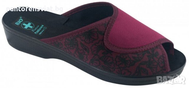 Дамски чехли ADANEX бордо 36/41