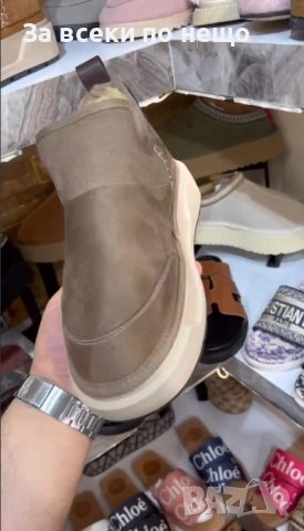 Amiri Дамски Бежови Топли Зимни Боти Амири Код E966, снимка 5 - Дамски боти - 52059404