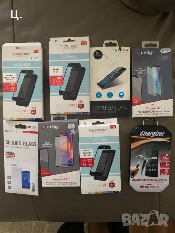Стъклени протектори за Huawei P30/ LG K4/ Iphone XR/Nokia 2.3/Huawei Y9 prime/Alcatel 1S/Alcatel1SE