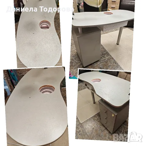 Продавам маникюрно бюро използвано 