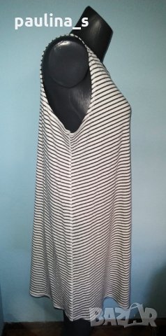 Еластична плажна рокля тип туника "love FIRE" / голям размер, снимка 4 - Рокли - 30343488