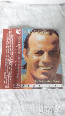 Julio Iglesias – The 24 Greatest Songs, снимка 2 - Аудио касети - 42329135