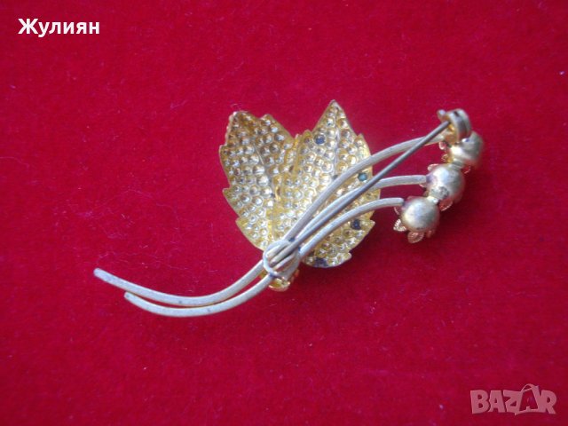СТАРА БРОШКА, снимка 4 - Антикварни и старинни предмети - 37918879