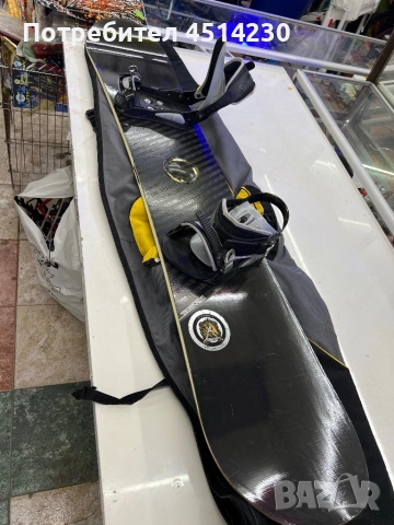 Сноуборд Ranger 155 см с автомати + калъф