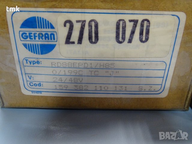 Температурен контролер GEFRAN RD88, PMT, снимка 4 - Резервни части за машини - 30825450