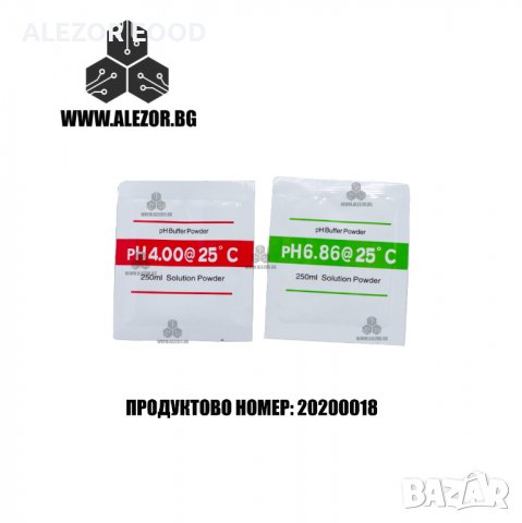 Калибриращи Буферни Разтвори За PH Метри, 4.01 И 6.86 PH,    20200018