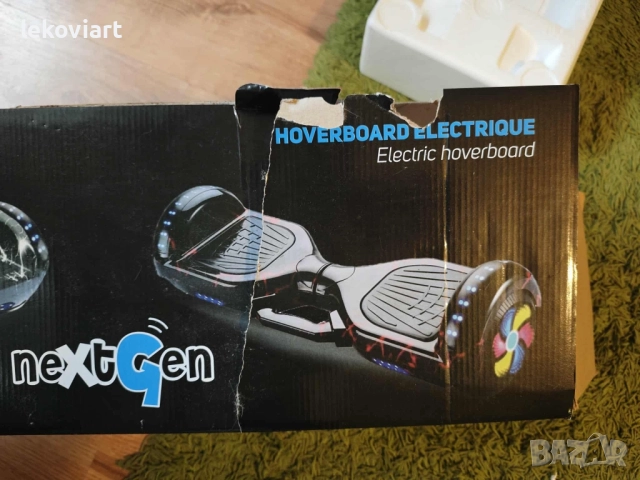 Нов електрически Hoverboard с LED светлини, снимка 5 - Скейтборд, ховърборд, уейвборд - 52354846