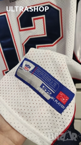 Нова NFL Jersey Reebok size 52 Patriots x Brady, снимка 7 - Тениски - 51583756