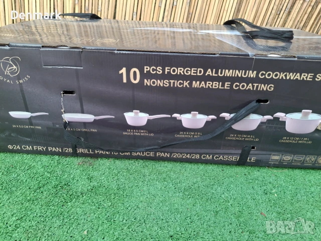 Тенджери за готвене Тигани Комплект, снимка 7 - Други - 50595669