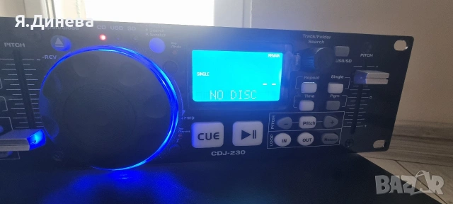 Двоен CD плеар Pronimic CDJ 230, снимка 6 - Ресийвъри, усилватели, смесителни пултове - 54252019