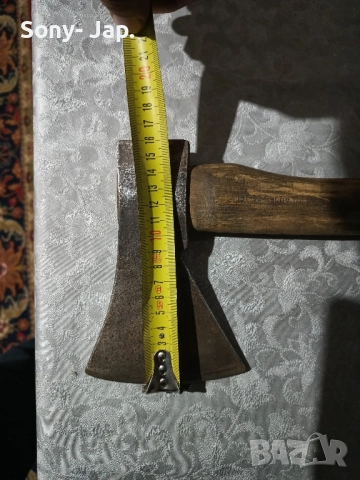 немска брадва -топор, снимка 6 - Антикварни и старинни предмети - 52484451