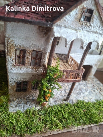 Макет на стара къща,съхранила духа на времето., снимка 11 - Декорация за дома - 53948713