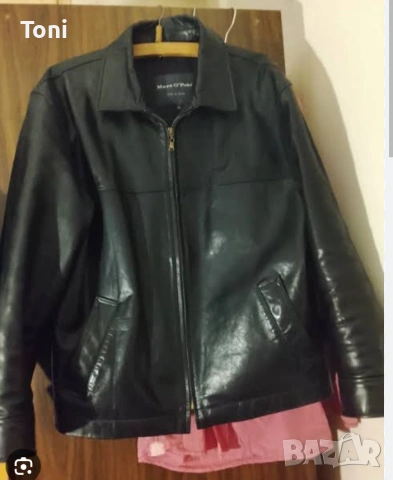 чисто ново кожено яке Marc O Polo агнешка или телешка кожа L размер БАРТЕР ЗАМЕНЯМ 