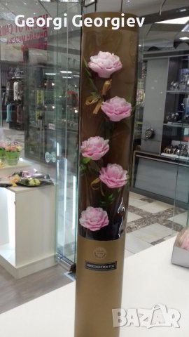 Цветя от глиц.сапун, снимка 16 - Изкуствени цветя - 37172106