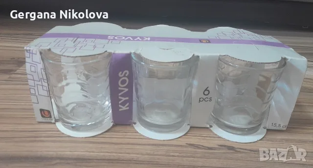 Стъклени чаши за вода и алкохол , снимка 14 - Чаши - 55835422