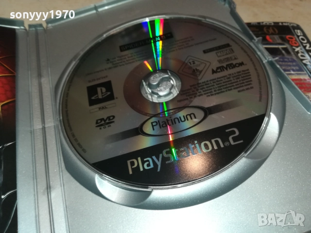 SONY PS2 GAME SPIDER-MAN PS2 GAME 2611251624, снимка 6 - Игри за PlayStation - 52550220