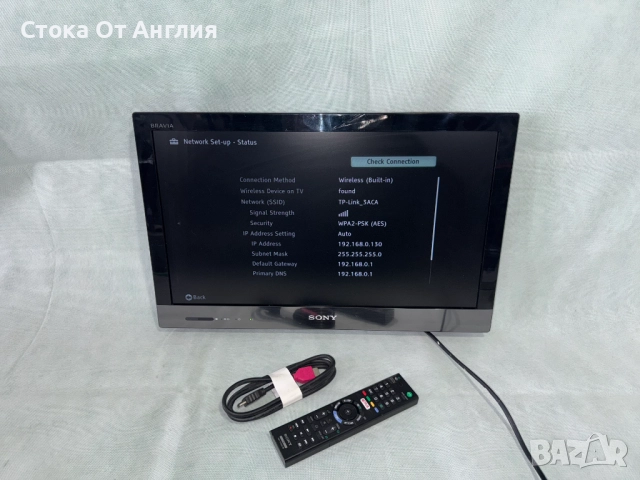Телевизор - Sony 22 Inch/ smart / А13, снимка 2 - Телевизори - 48218201