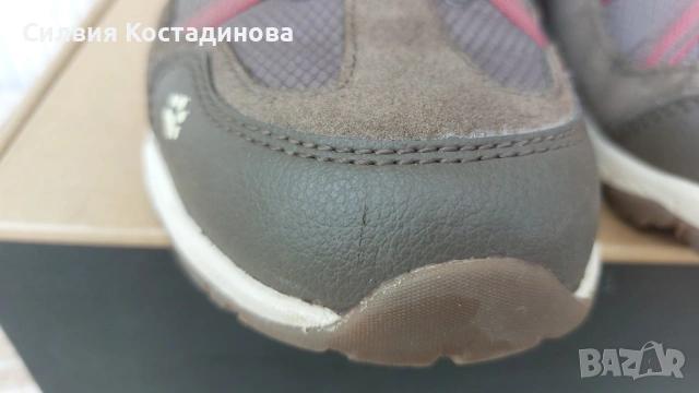 Дамски туристически обувки Jack Wolfskin 37, снимка 5 - Маратонки - 54237903