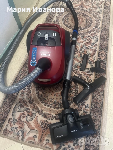 Philips прахосмукачка, използвана, аксесоари
