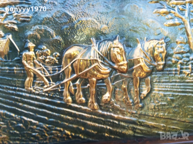 красива картина мед/дърво 1710251534, снимка 16 - Картини - 52088589