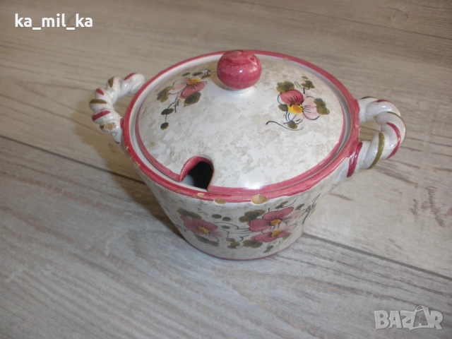 Захарница - Глазирана Керамика